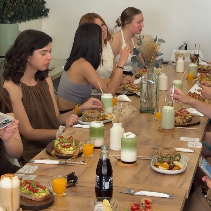 Brunch compartido después del pilates